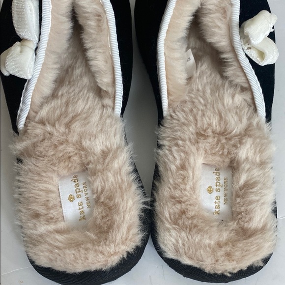 Kate Spade Black and White Slippers Woman B9 - Picture 3 of 5